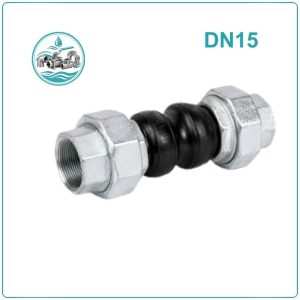 Khớp nối mềm cao su DN15