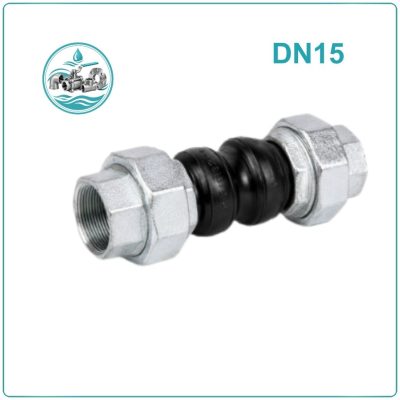 Khớp nối mềm cao su DN15