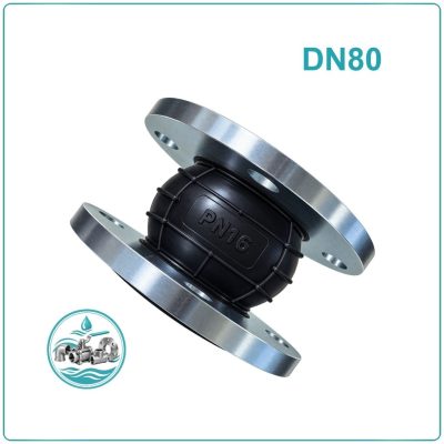 Khớp nối mềm cao su DN80
