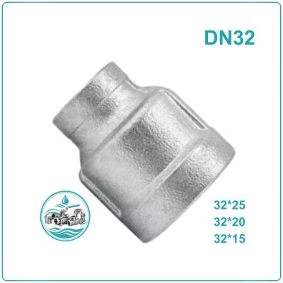 Côn thu kẽm DN32