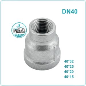 Côn thu kẽm DN40