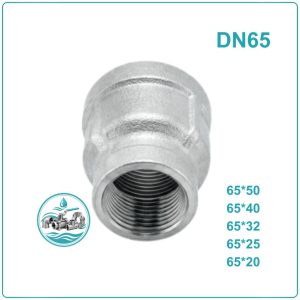 Côn thu kẽm DN65