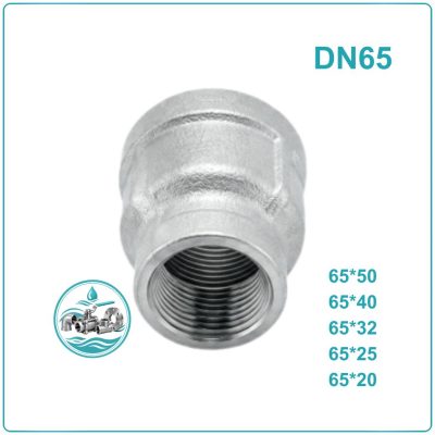Côn thu kẽm DN65