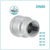 Côn thu kẽm DN80