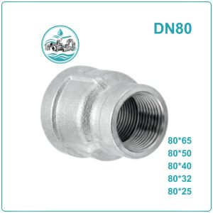 Côn thu kẽm DN80