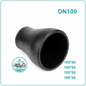 Côn thu thép hàn DN100