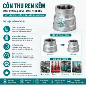 Đặc điểm nổi bật côn thu kẽm