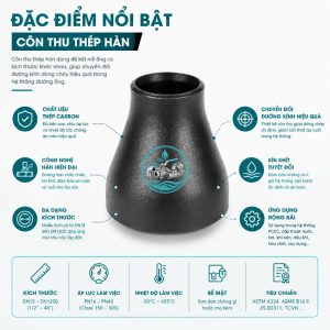 Đặc điểm nổi bật côn thu thép