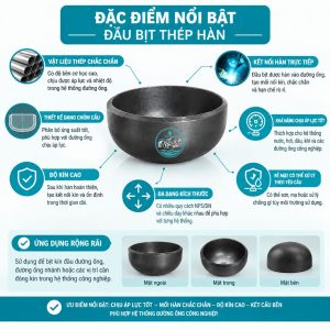 Đặc điểm nổi bật đầu bịt ống thép
