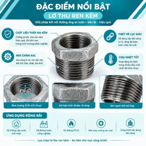 Đặc điểm nổi bật lơ thu mạ kẽm