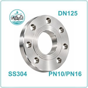 Mặt bích inox BS 4504 DN125 PN10/PN16
