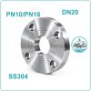 Mặt bích inox BS 4504 DN20 PN10/PN16