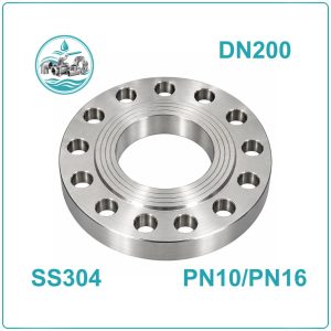 Mặt bích inox BS 4504 DN200 PN10/PN16