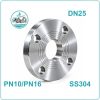Mặt bích inox BS 4504 DN25 PN10 PN16