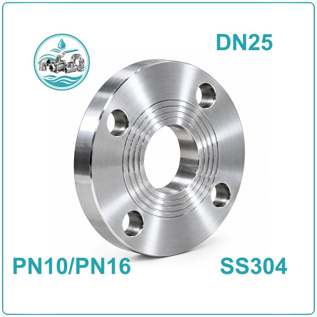 Mặt bích inox BS 4504 DN25 PN10 PN16