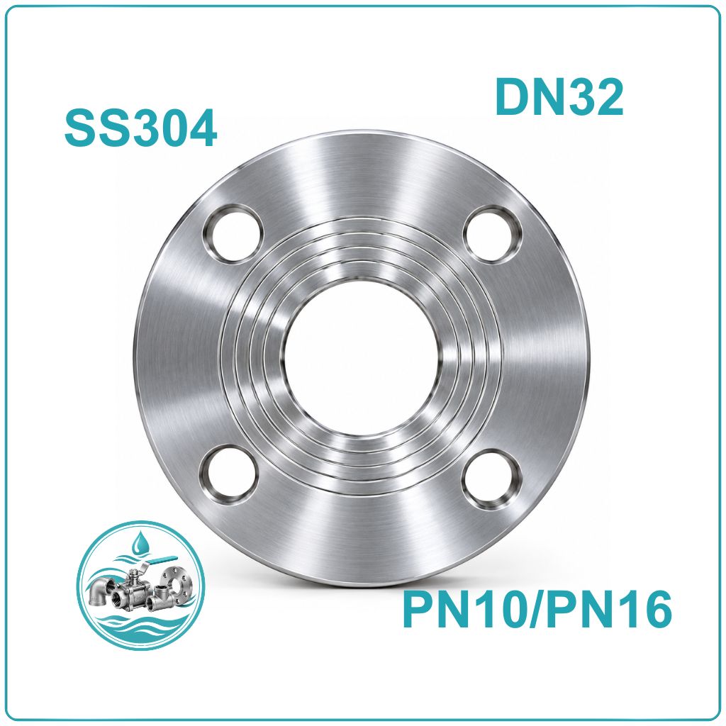 Mặt bích inox BS 4504 DN32 PN10 PN16