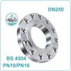 Mặt bích thép BS 4504 PN16 DN250