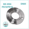 Mặt bích thép BS 4504 PN16 DN65