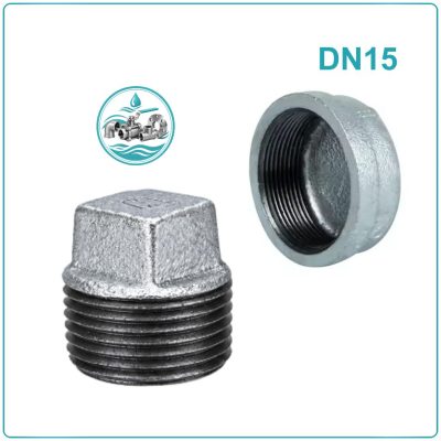 Nút bịt ren kẽm DN15