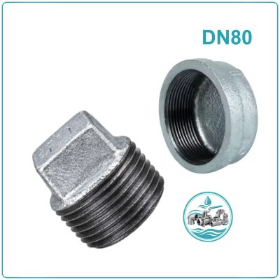Nút bịt ren kẽm DN80