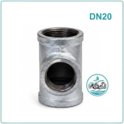 Tê mạ kẽm DN20