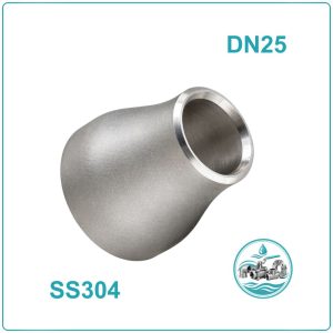 Côn thu hàn inox 304 DN25