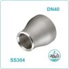 Côn thu hàn inox 304 DN40