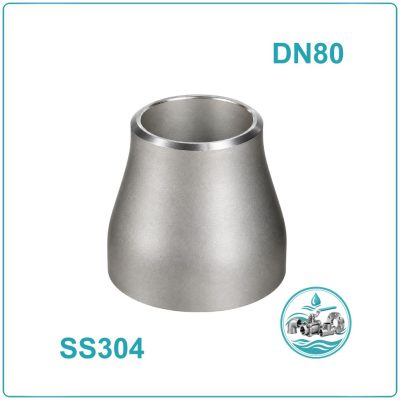 Côn thu hàn inox 304 DN80