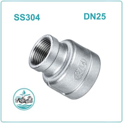 Côn thu ren inox 304 DN25