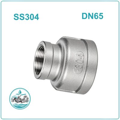 Côn thu ren inox 304 DN65