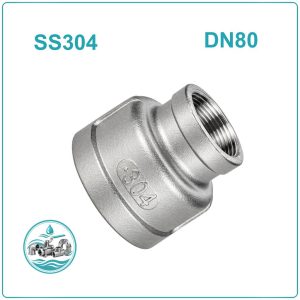 Côn thu ren inox 304 DN80