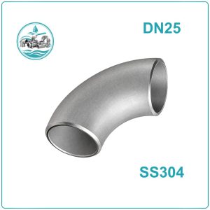 Cút hàn inox 304 DN25