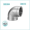 Cút inox 304 DN15