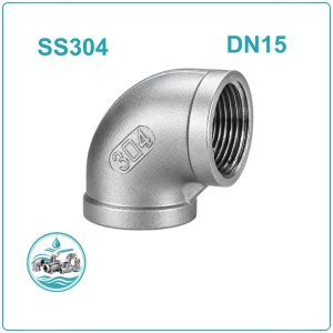 Cút inox 304 DN15