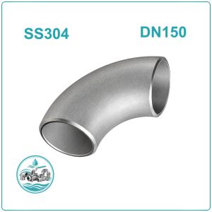 Cút hàn inox 304 DN150
