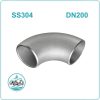 Cút hàn inox 304 DN200