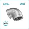Cút inox 304 DN25
