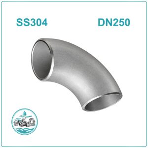 Cút hàn inox 304 DN250