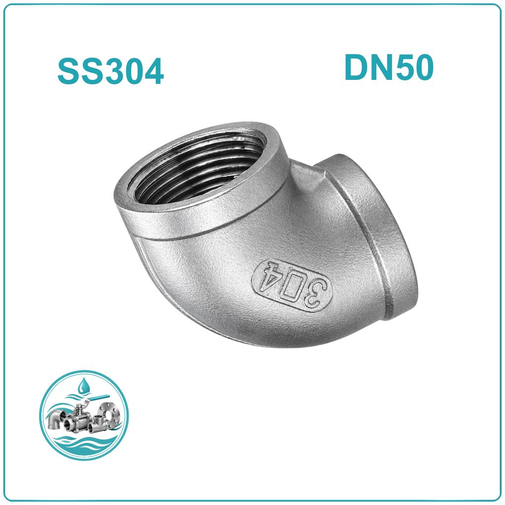 Cút inox 304 DN50