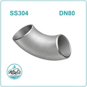 Cút hàn inox 304 DN80