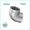 Cút ren inox 304 DN65