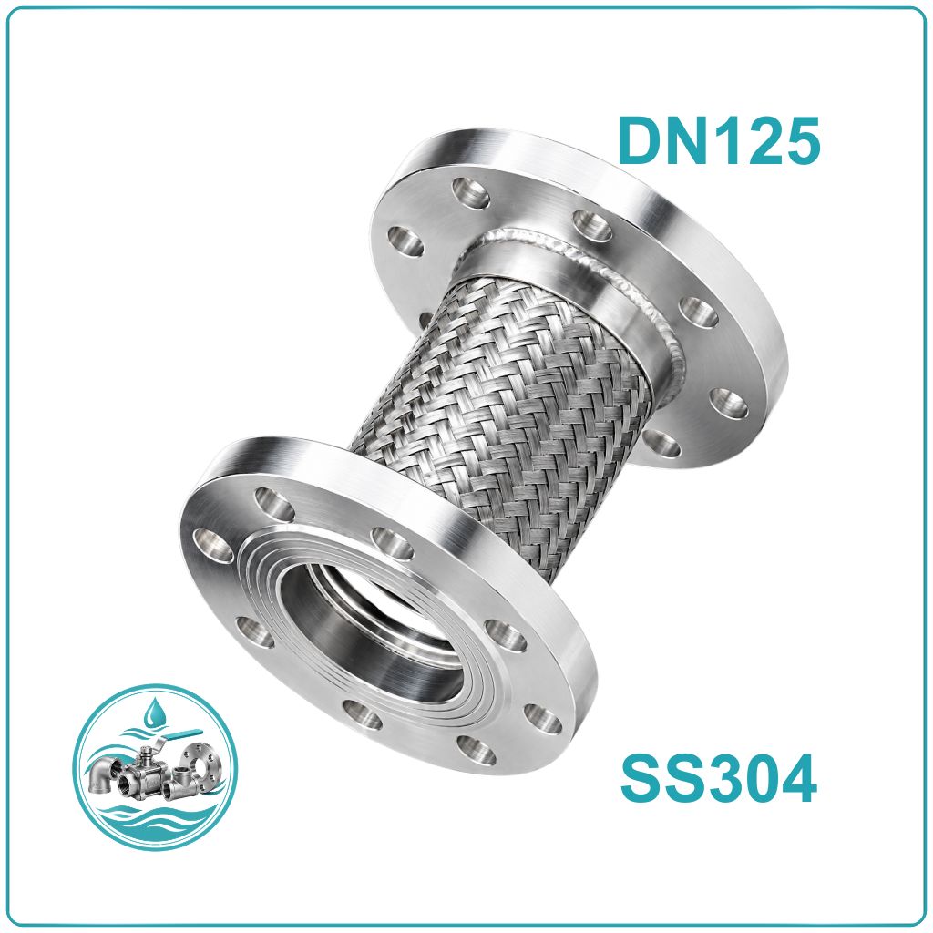 Khớp nối mềm inox DN125