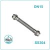 Khớp nối mềm inox DN15