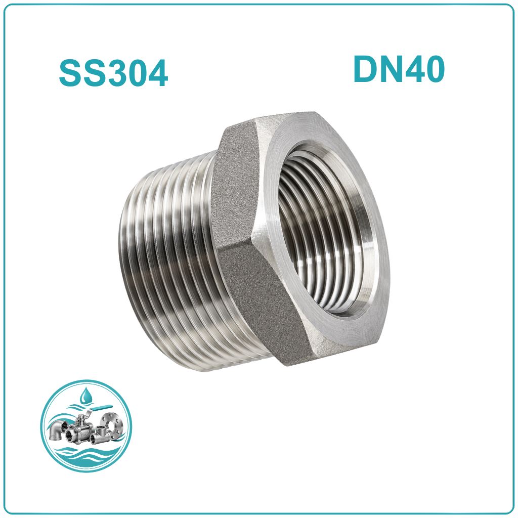 Lơ thu inox 304 DN40