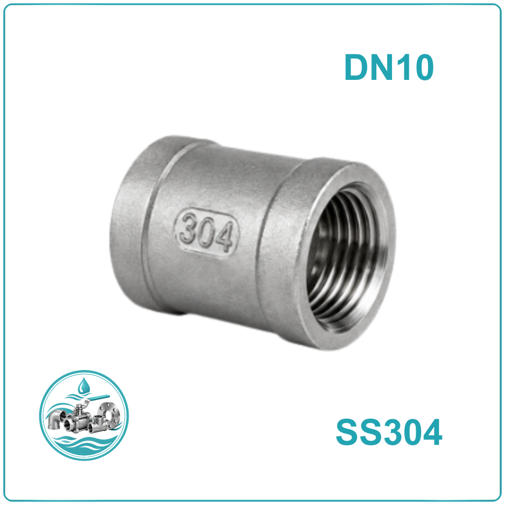 Măng sông inox 304 DN10