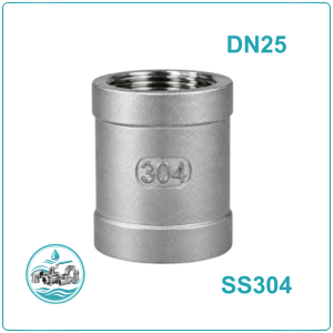 Măng sông inox 304 DN25