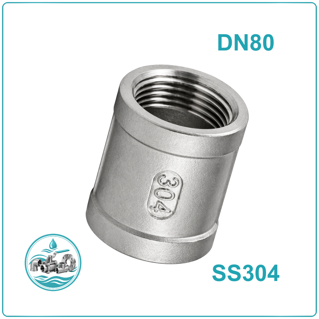Măng sông inox 304 DN80