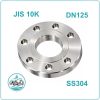 Mặt bích Inox Jis 10K DN125