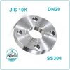 Mặt bích Inox Jis 10K DN20