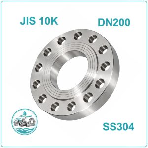 Mặt bích Inox Jis 10K DN200